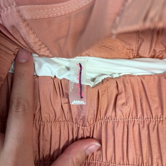 NWOT Free People Movement No Way Home Shorts in Brushed Apricot Small - Picture 3 of 7